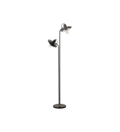 Lampa podłogowa SPEAKER DUO 149 cm czarna*KDesign Sale