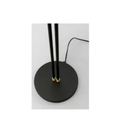 Lampa podłogowa SPEAKER DUO 149 cm czarna*KDesign Sale
