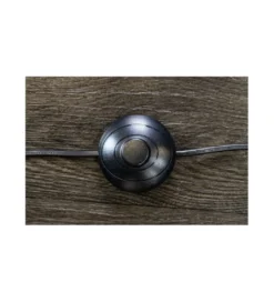 Lampa podłogowa Studio 140cm czarne złoto*Invicta Interior Outlet