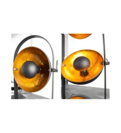 Lampa podłogowa Studio czarno złota*Invicta Interior Sale