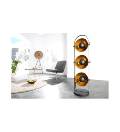 Lampa podłogowa Studio czarno złota*Invicta Interior Sale