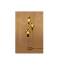 Lampa podłogowa SUPERNOVA AMBER 160 cm złota*KDesign