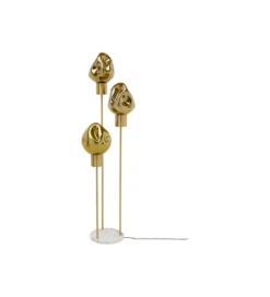 Lampa podłogowa SUPERNOVA AMBER 160 cm złota*KDesign