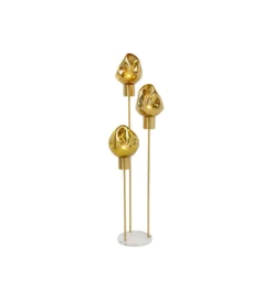 Lampa podłogowa SUPERNOVA AMBER 160 cm złota*KDesign
