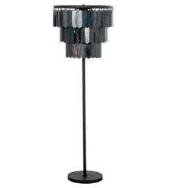 Lampa podłogowa TECHO 150 x 50 cm czarna*Exclusivas Best