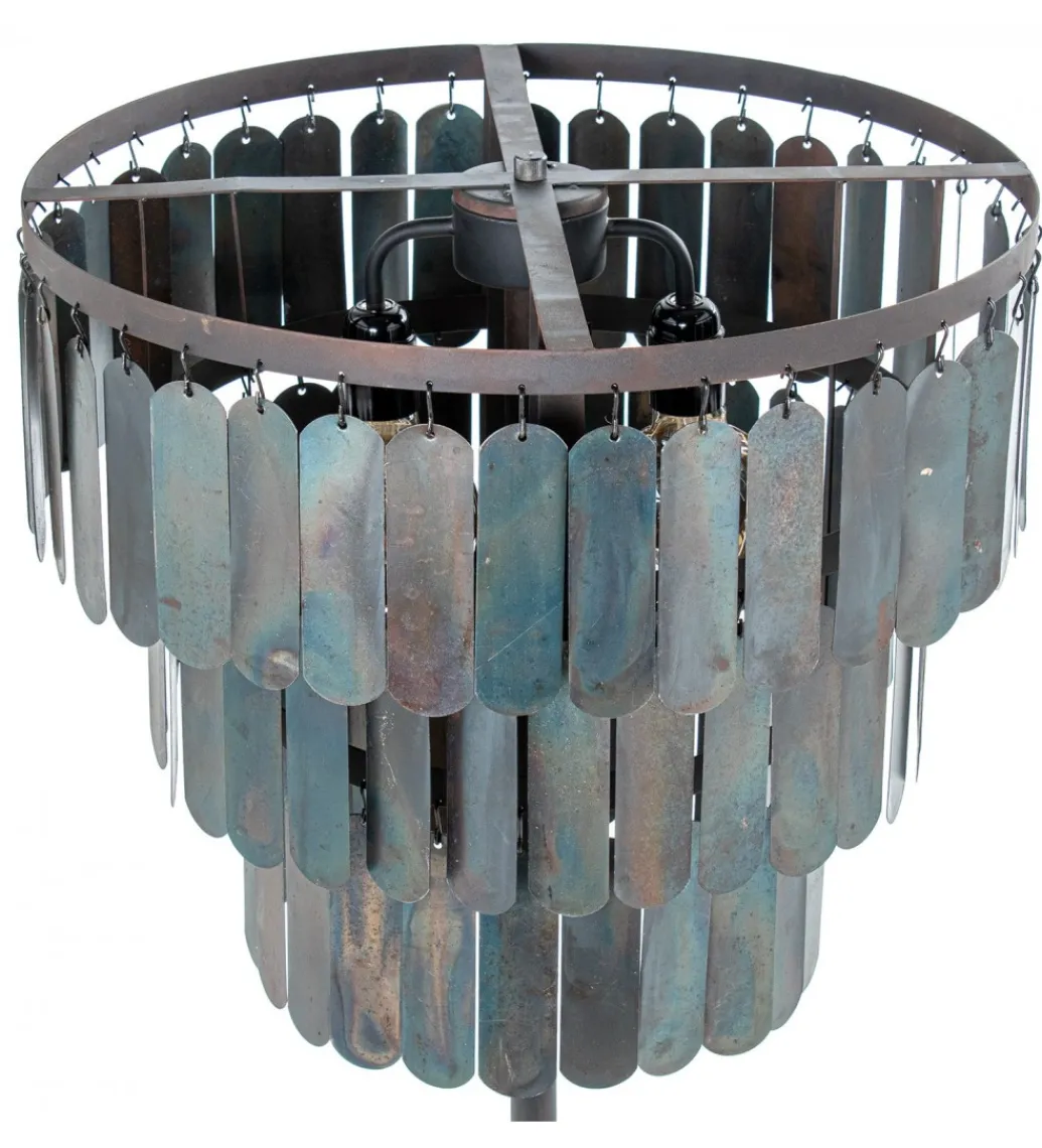 Lampa podłogowa TECHO 150 x 50 cm czarna*Exclusivas Best