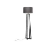 Lampa podłogowa TIMON 160 cm czarna*KDesign Best