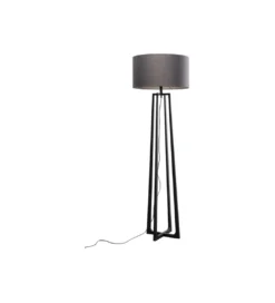 Lampa podłogowa TIMON 160 cm czarna*KDesign Best