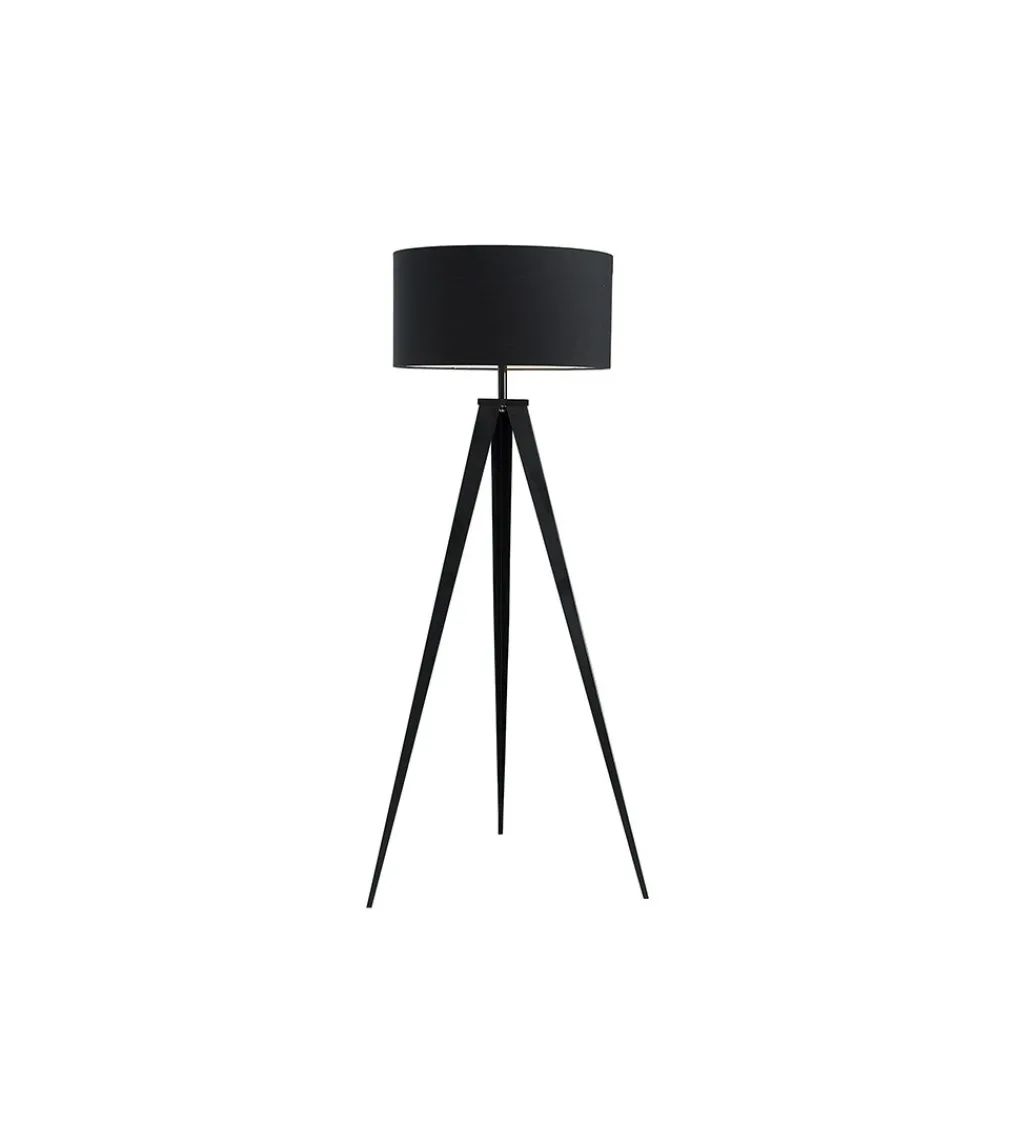 Lampa podłogowa Tripod czarna*Invicta Interior Sale
