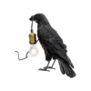 Lampa stołowa Animal Crow 34 cm czarna*KDesign Sale