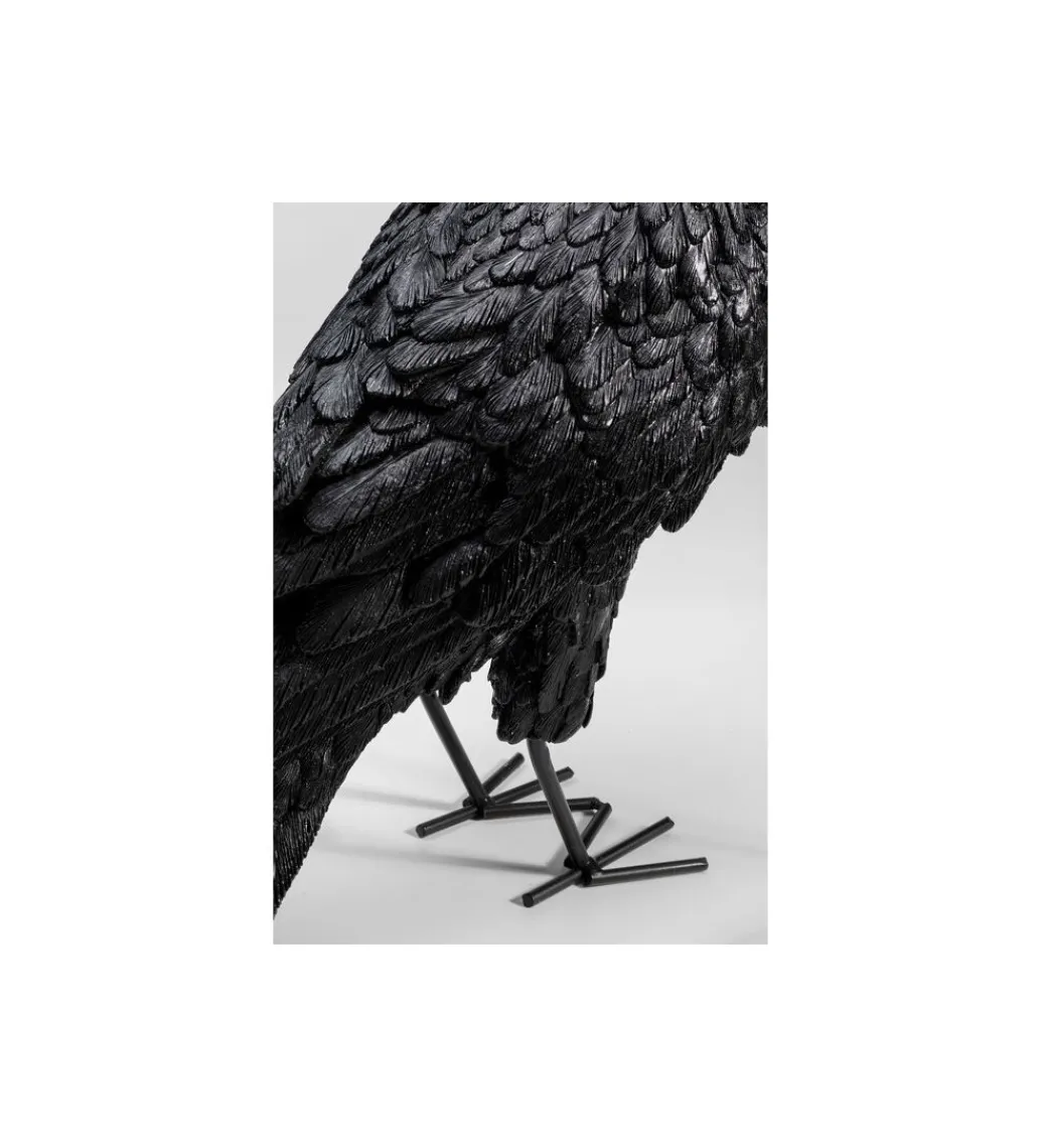 Lampa stołowa Animal Crow 34 cm czarna*KDesign Sale