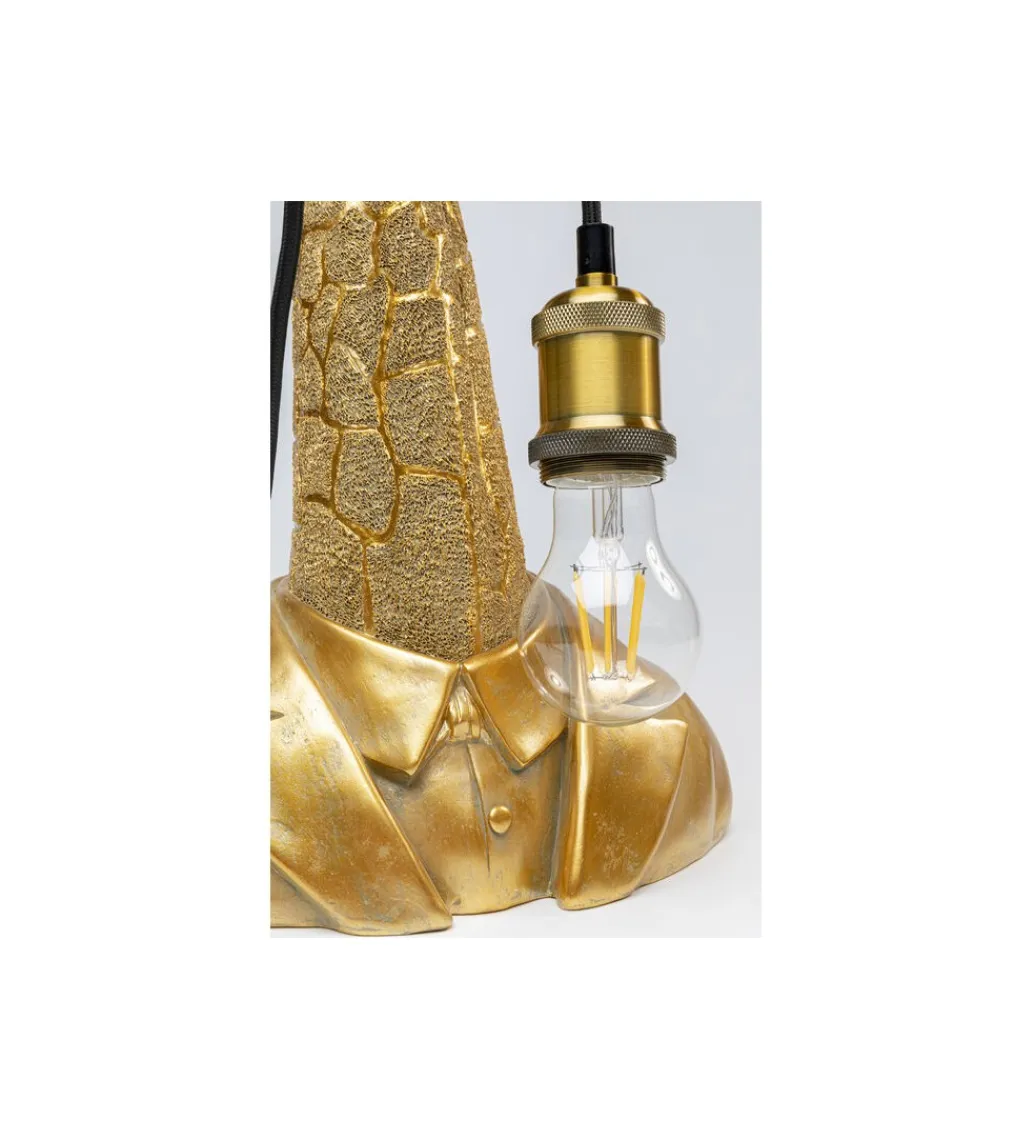 Lampa stołowa ANIMAL GIRAFFE 50 cm złota*KDesign Online