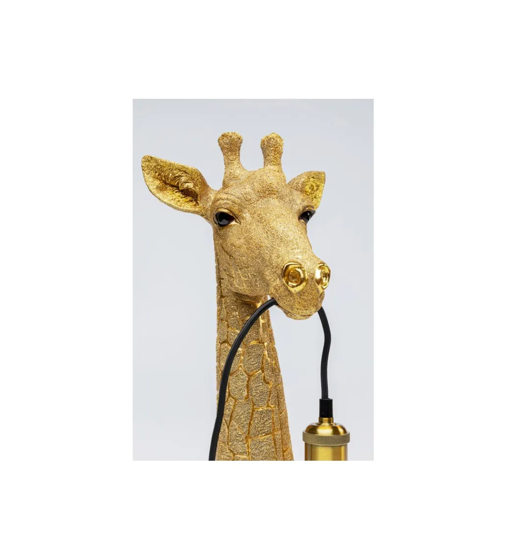 Lampa stołowa ANIMAL GIRAFFE 50 cm złota*KDesign Online