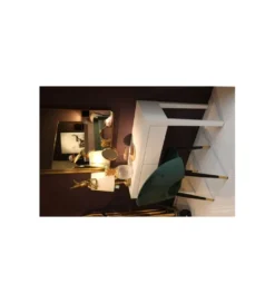 Lampa stołowa Animal Rabbit 68 cm złoto biała*KDesign New