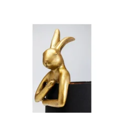 Lampa stołowa Animal Rabbit 50 cm złoto czarna*KDesign Best