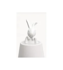 Lampa stołowa ANIMAL RABBIT 29 cm biała*KDesign Clearance