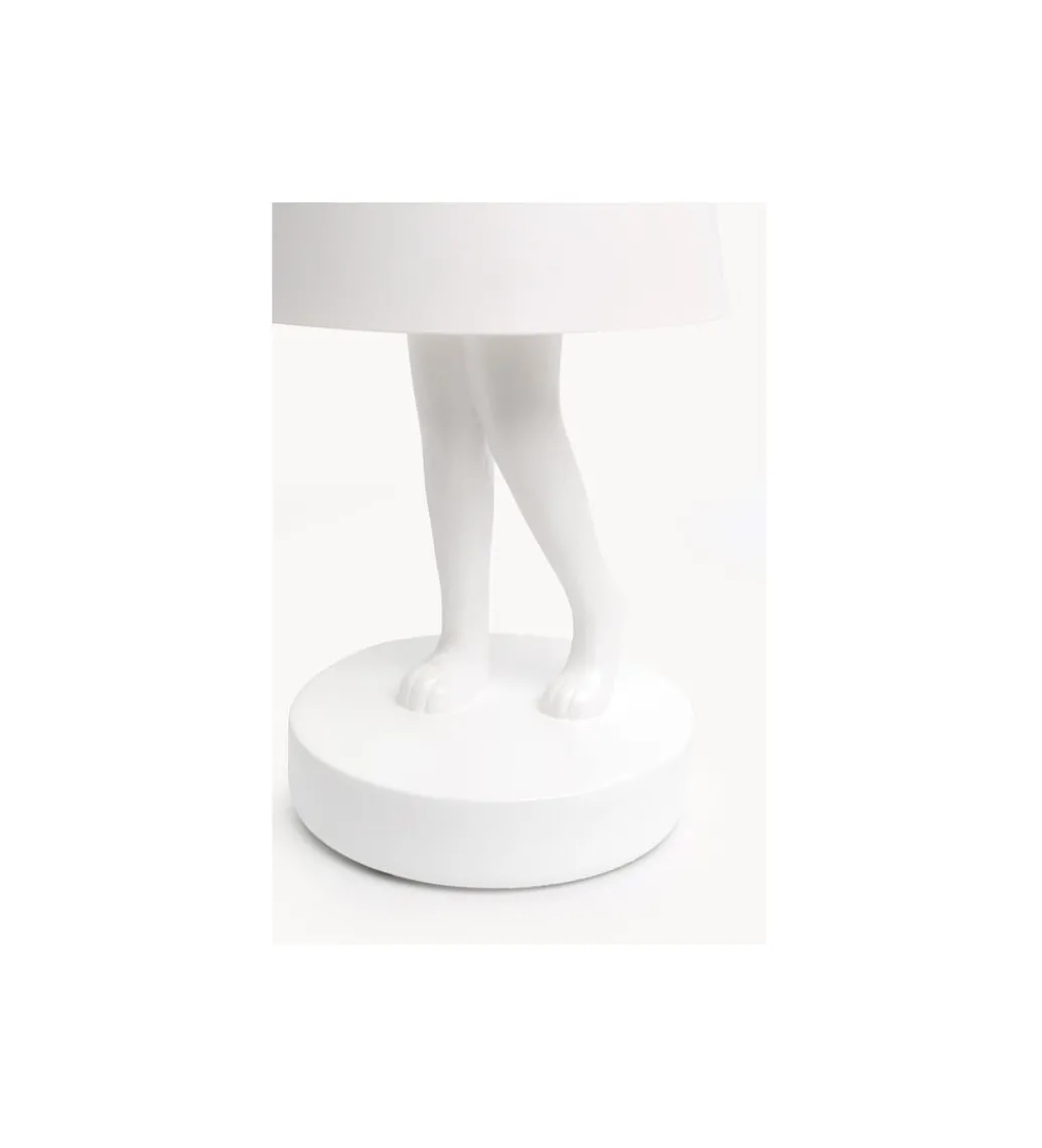 Lampa stołowa ANIMAL RABBIT 29 cm biała*KDesign Clearance