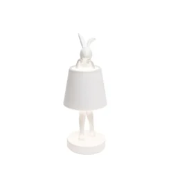 Lampa stołowa ANIMAL RABBIT 29 cm biała*KDesign Clearance