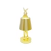 Lampa stołowa ANIMAL RABBIT 29 cm złota*KDesign Sale