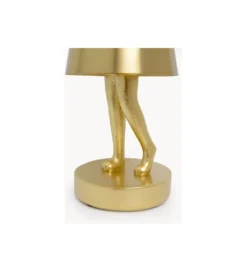 Lampa stołowa ANIMAL RABBIT 29 cm złota*KDesign Sale