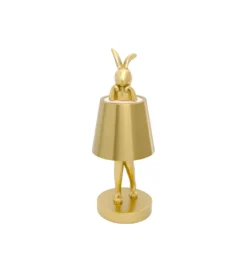 Lampa stołowa ANIMAL RABBIT 29 cm złota*KDesign Sale