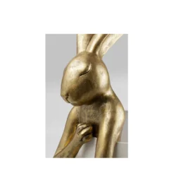 Lampa stołowa ANIMAL RABBIT 88 cm złoto biała*KDesign Hot