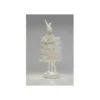 Lampa stołowa ANIMAL RABBIT FUR 68 cm srebrno biała*KDesign Hot