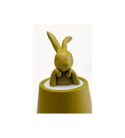 Lampa stołowa ANIMAL RABBIT LED 29 cm zielony*KDesign