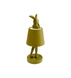 Lampa stołowa ANIMAL RABBIT LED 29 cm zielony*KDesign