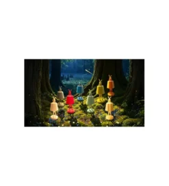 Lampa stołowa ANIMAL RABBIT LED 29 cm pomarańczowa*KDesign Hot