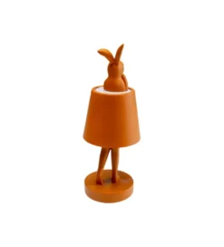 Lampa stołowa ANIMAL RABBIT LED 29 cm pomarańczowa*KDesign Hot