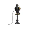 Lampa stołowa ANIMAL SITTING CROW 61 cm czarna*KDesign Hot