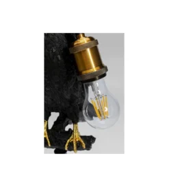 Lampa stołowa ANIMAL SITTING CROW 61 cm czarna*KDesign Hot