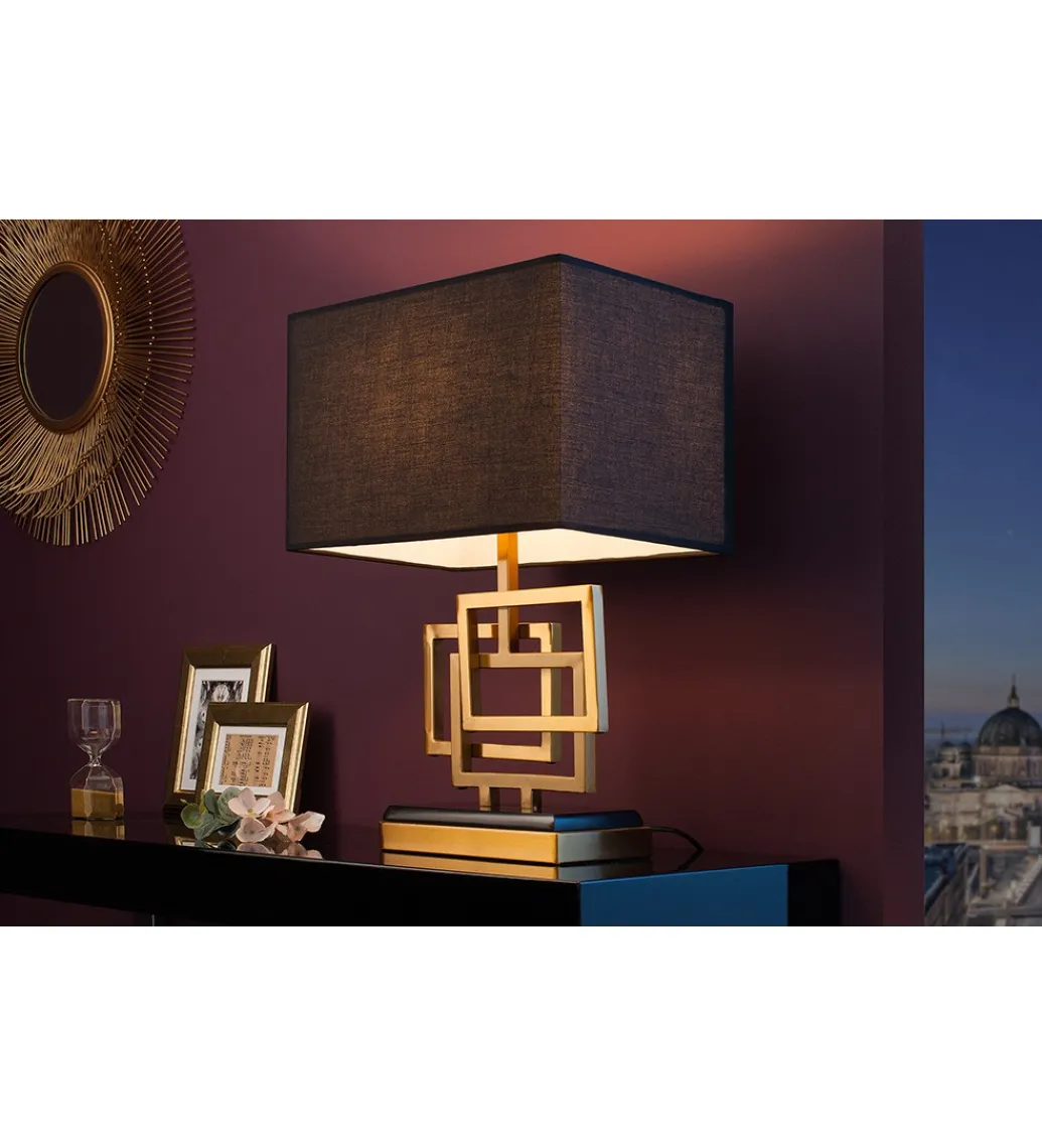 Lampa stołowa ARIZONA 56 cm złota*Invicta Interior - przedsprzedaż Sale