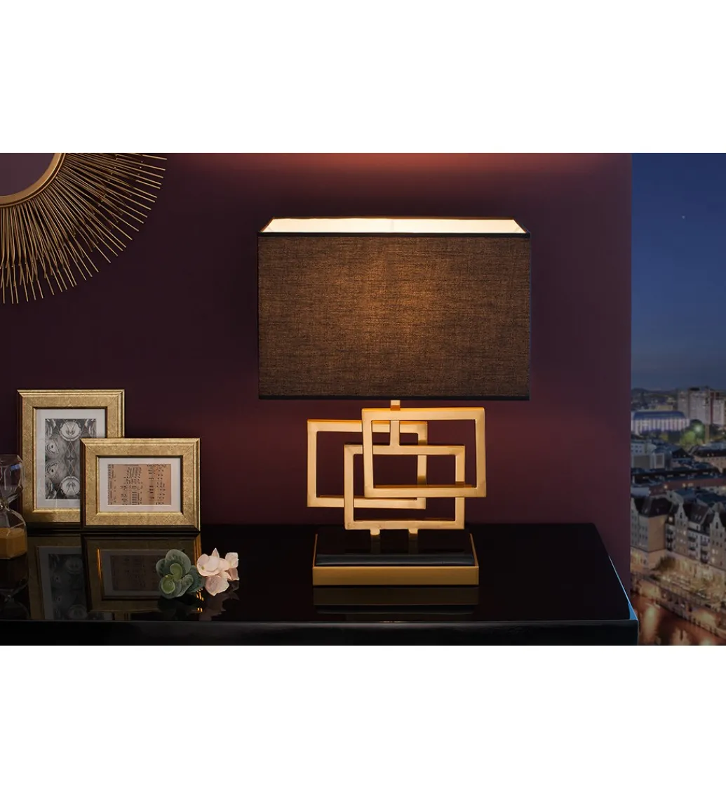 Lampa stołowa ARIZONA 56 cm złota*Invicta Interior - przedsprzedaż Sale