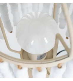Lampa stołowa BETTERY 61 cm biała*Zona-Design New