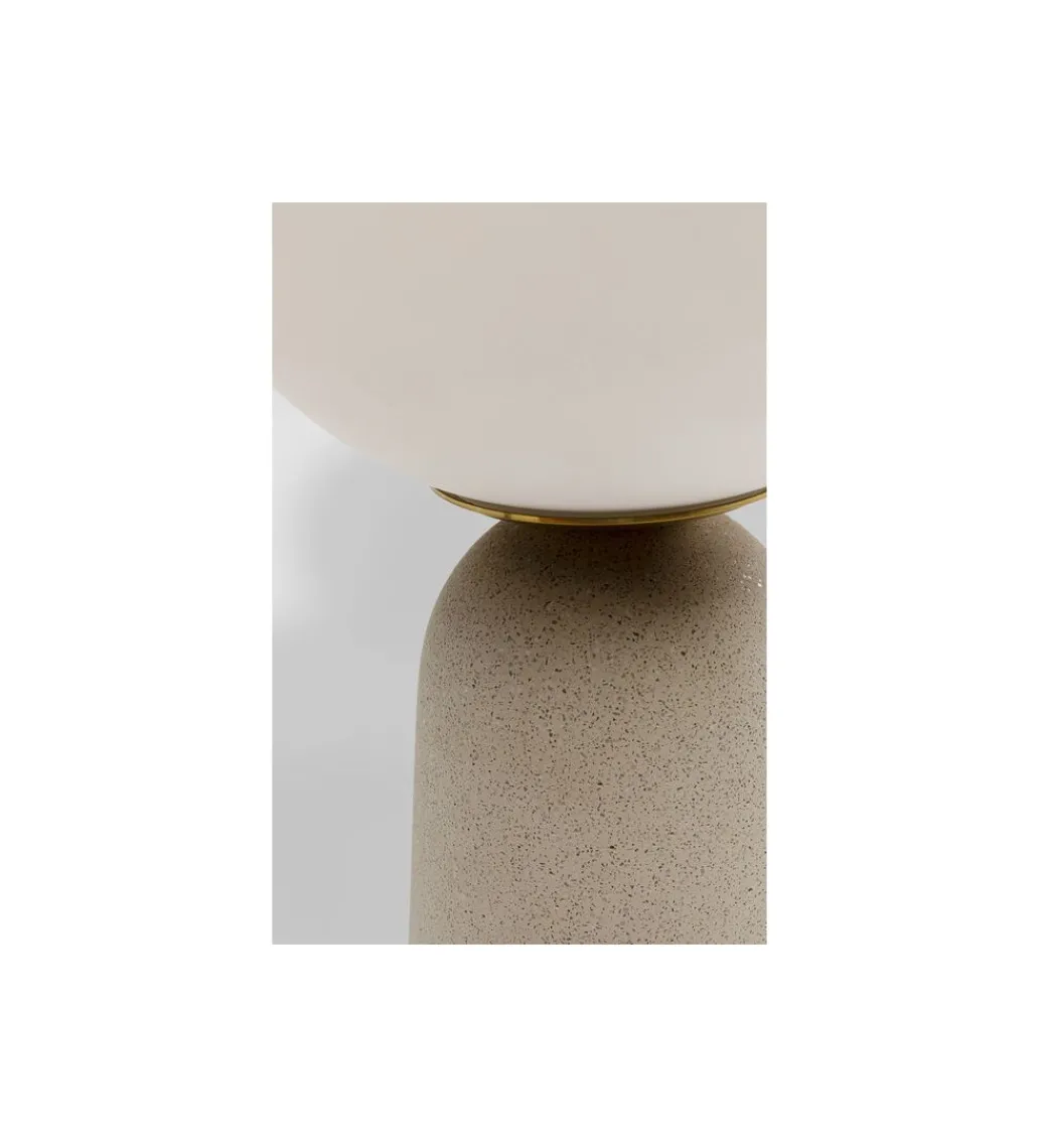 Lampa stołowa BOLLIE 33 cm beżowa*KDesign Clearance