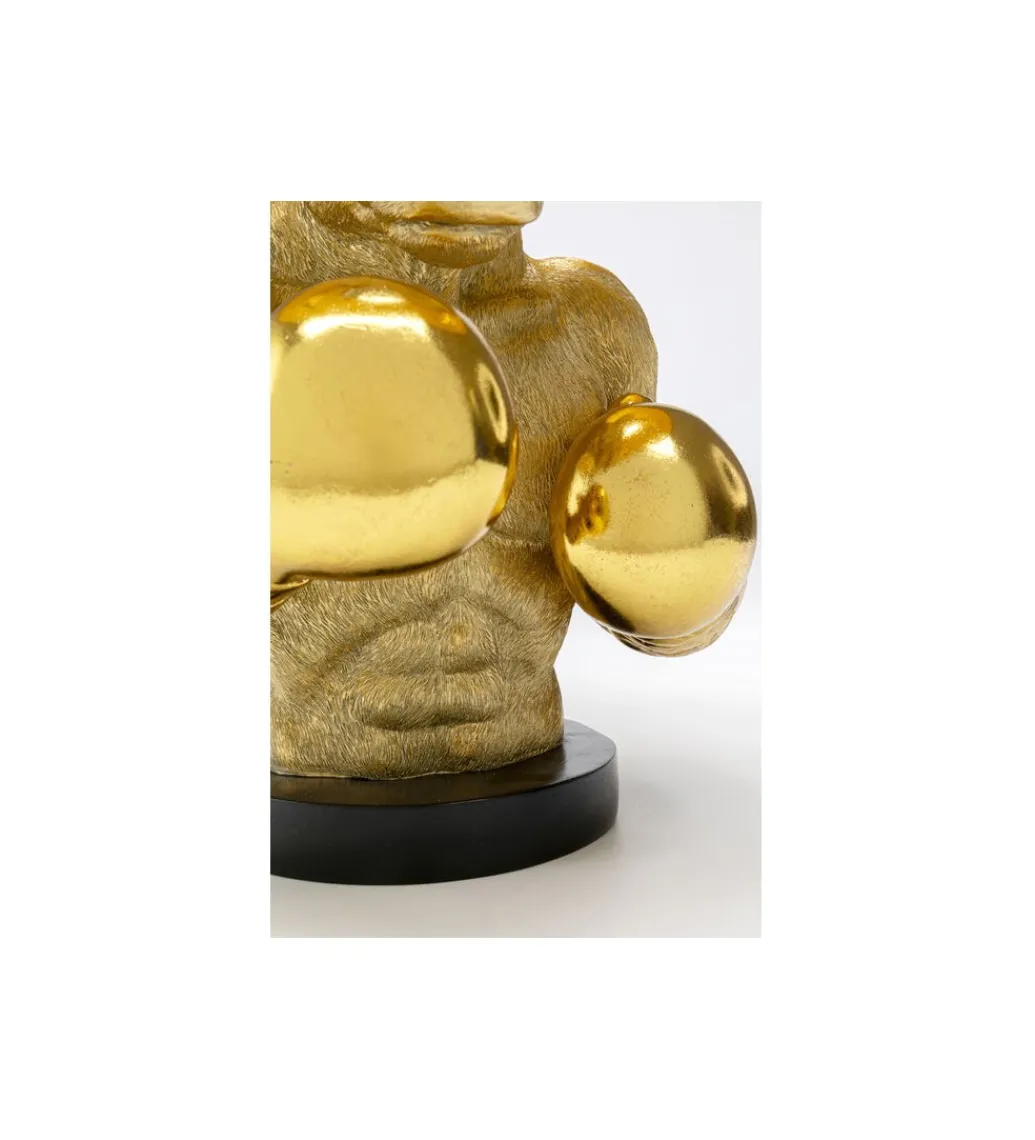 Lampa stołowa BOXER BULL 53 cm złota*KDesign New