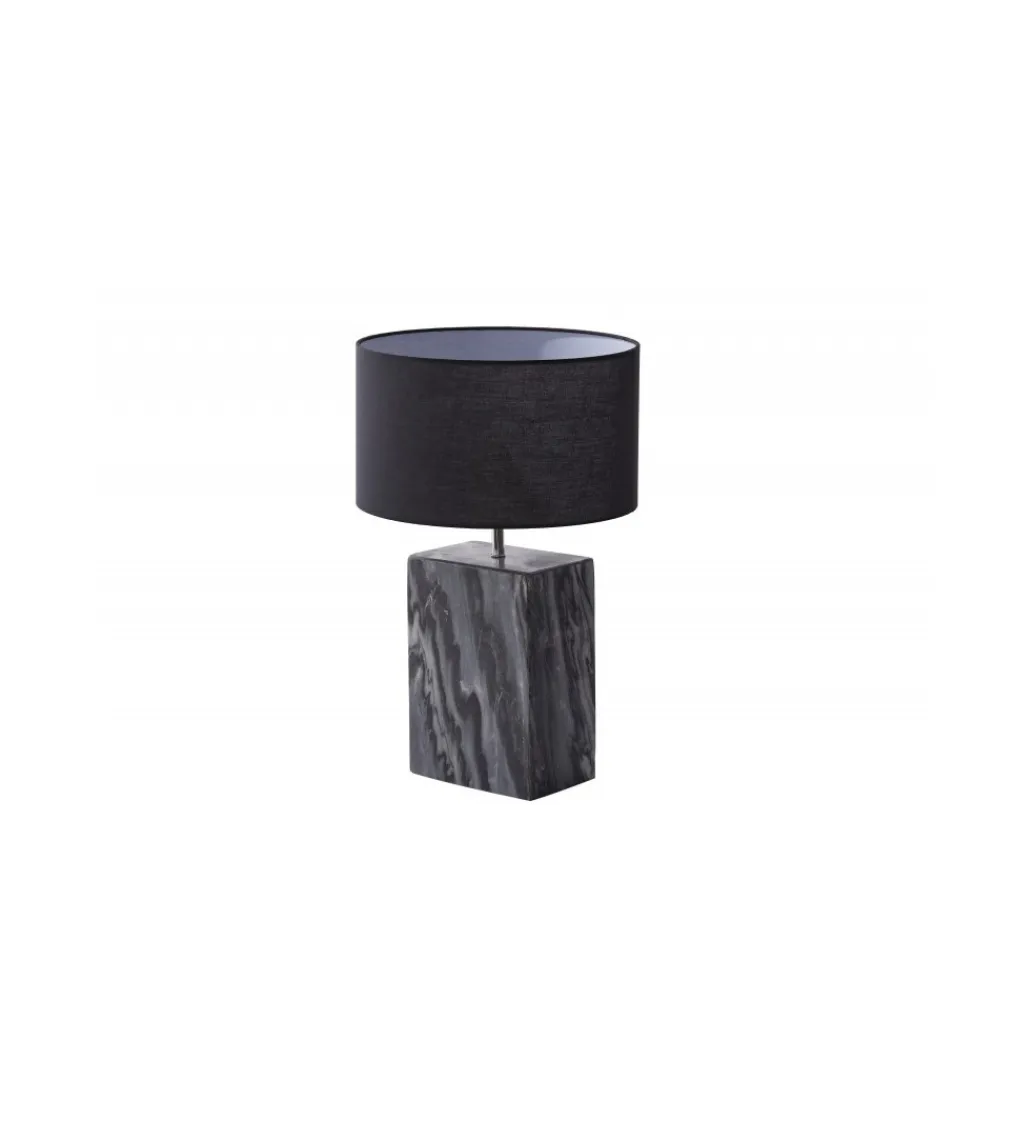 Lampa stołowa BRANDE 55 cm marmur czarna*Invicta Interior Hot