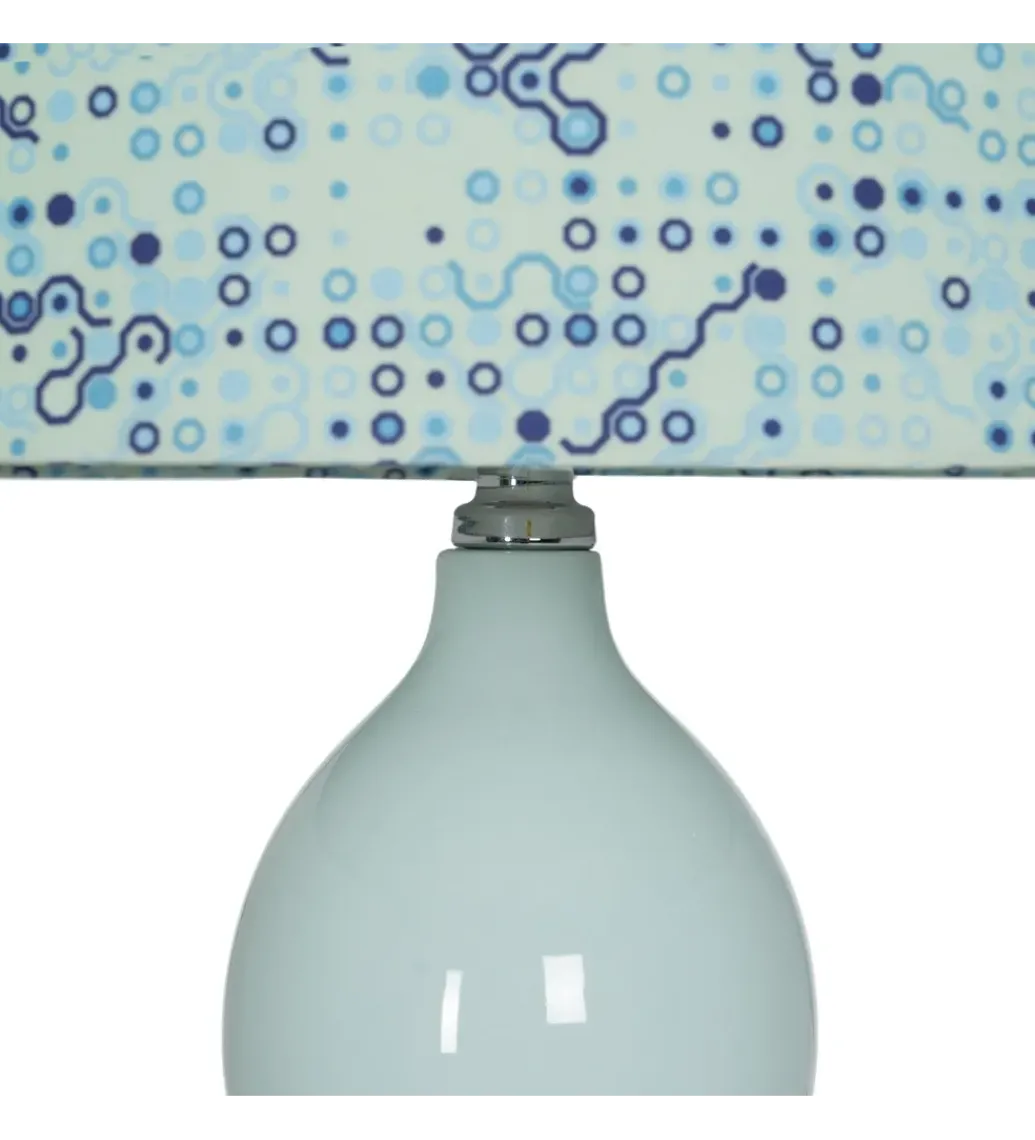Lampa stołowa BUNOKI 63 cm ceramika zielona*Zona-Design Discount