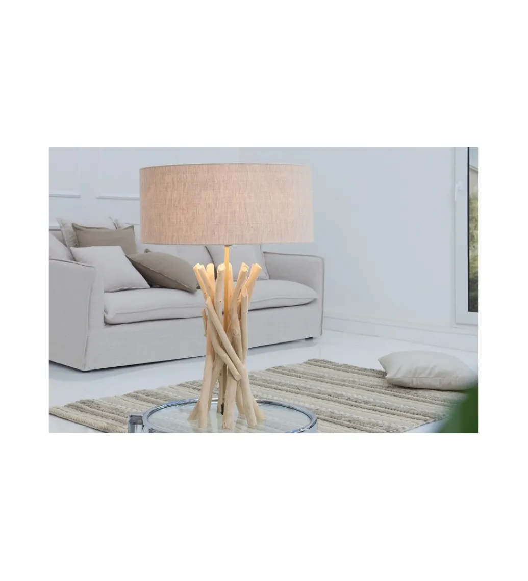 Lampa stołowa Cara Driftwood naturalna*Invicta Interior Online