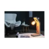 Lampa stołowa Cement Structure 30 cm szara*Invicta Interior New