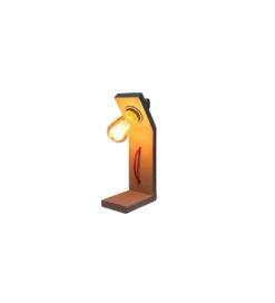 Lampa stołowa Cement Structure 30 cm szara*Invicta Interior New
