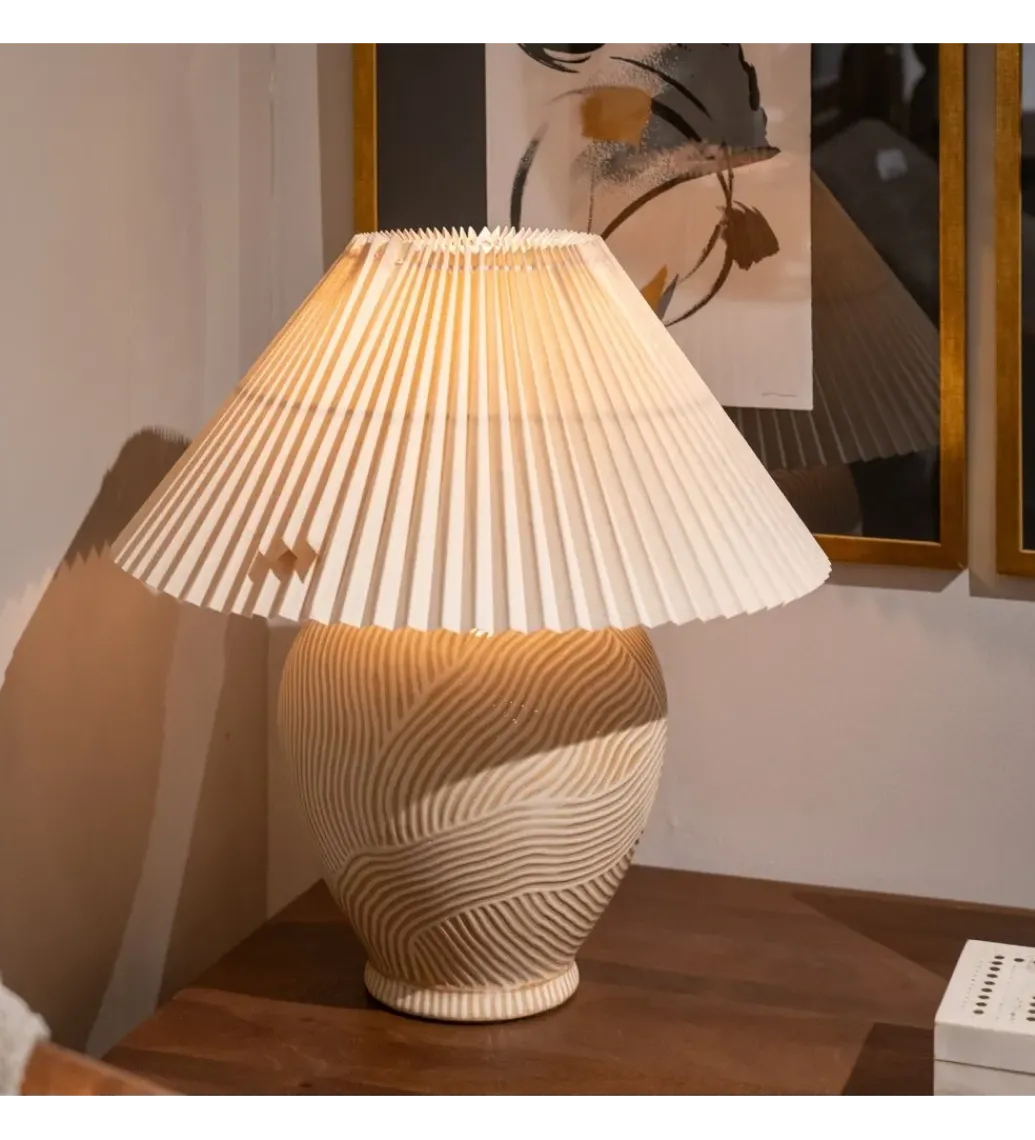 Lampa stołowa CETRIC 58 cm ceramika*Zona-Design Outlet