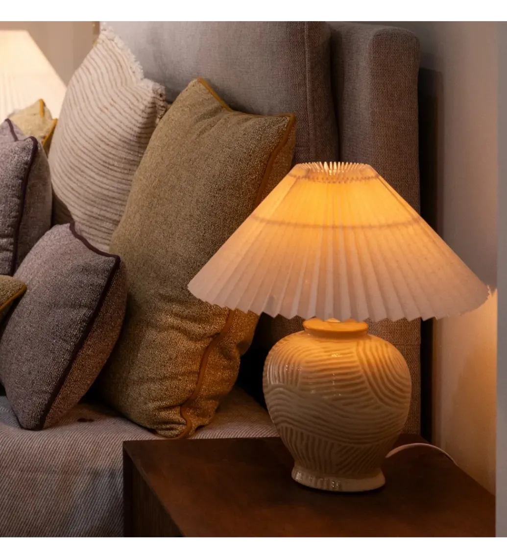 Lampa stołowa CETRO 39 cm ceramika*Zona-Design Hot