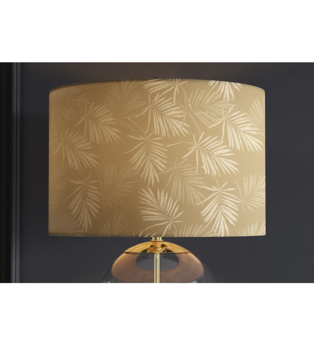 Lampa stołowa CLASSICO 47 cm szkło złoty*Invicta Interior Clearance