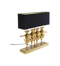 Lampa stołowa DANCING COWS złota*KDesign Hot