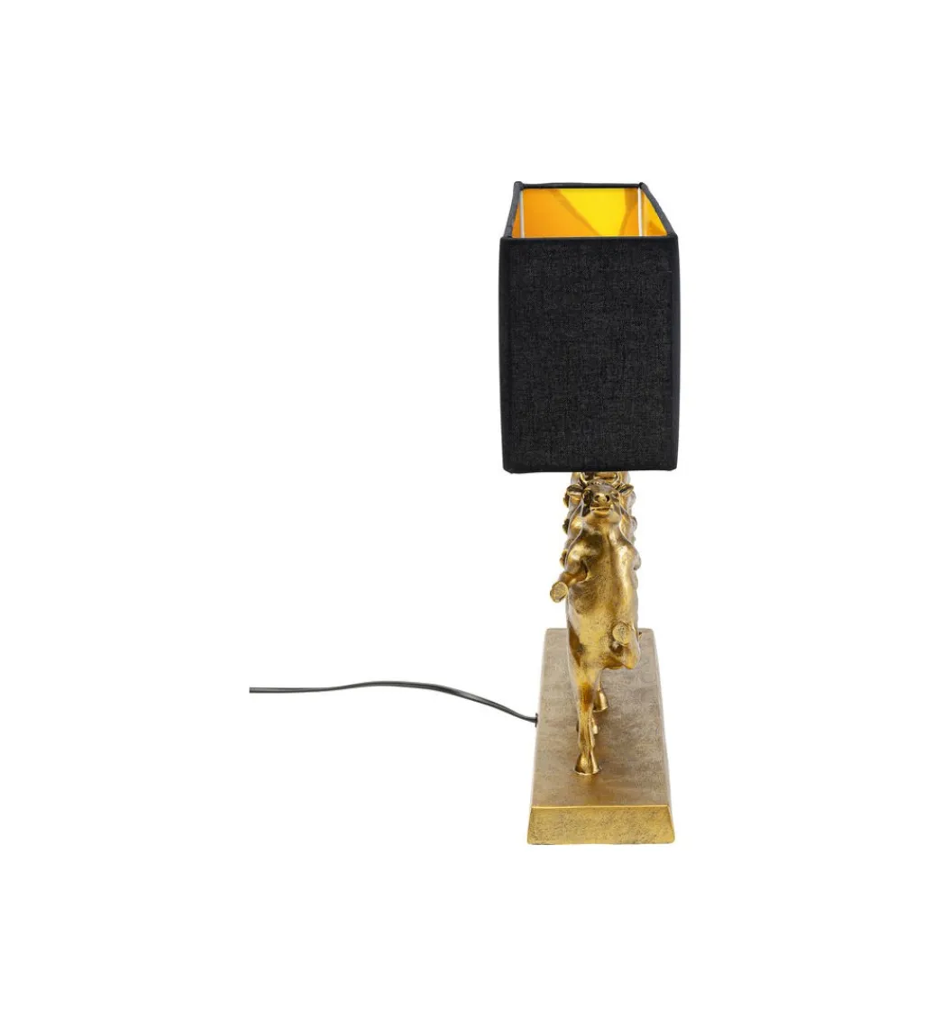 Lampa stołowa DANCING COWS złota*KDesign Hot