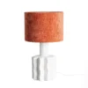 Lampa stołowa DANIKO 49 cm biała terrakota*Zona-Design Online