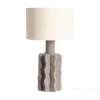 Lampa stołowa DANIKO 56 cm szaro biała*Zona-Design Best